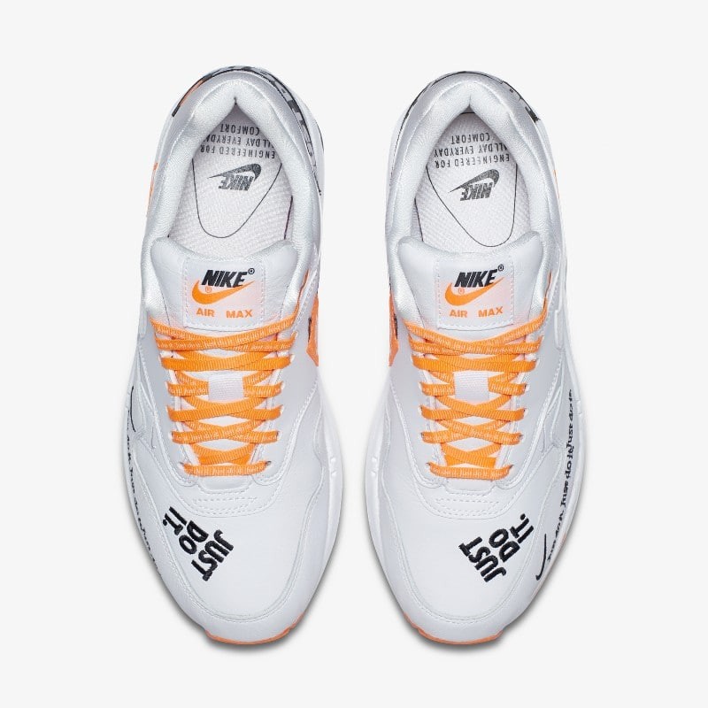 Nike air max on sale 1 lux orange